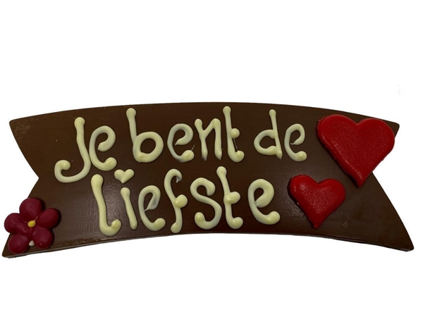 Chocolade Vaan&nbsp;eigen tekst