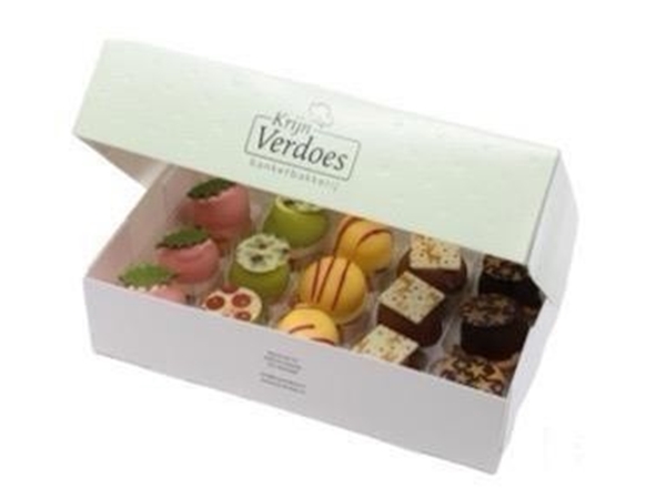 Kerst Petit Glacé Doosje (15 stuks)